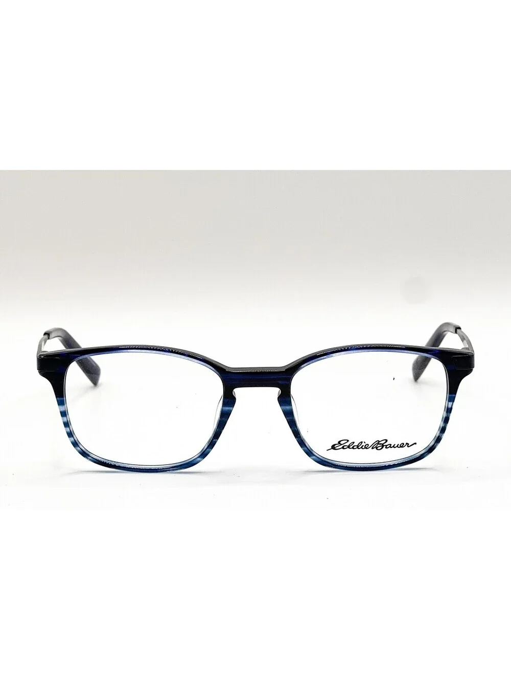 Eddie Bauer EB32024 BL Blue Square Authentic Eyeglass Frames 50-19-140